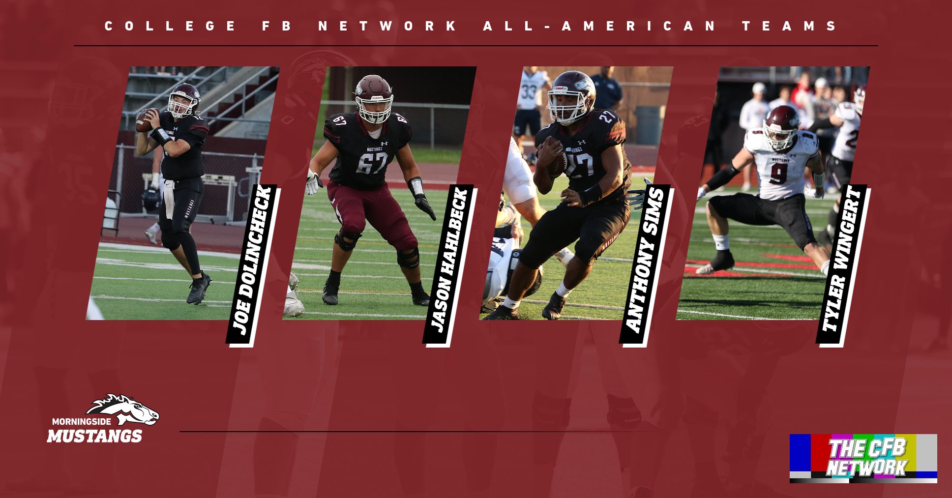 Mustangs place four on College Football Network first team