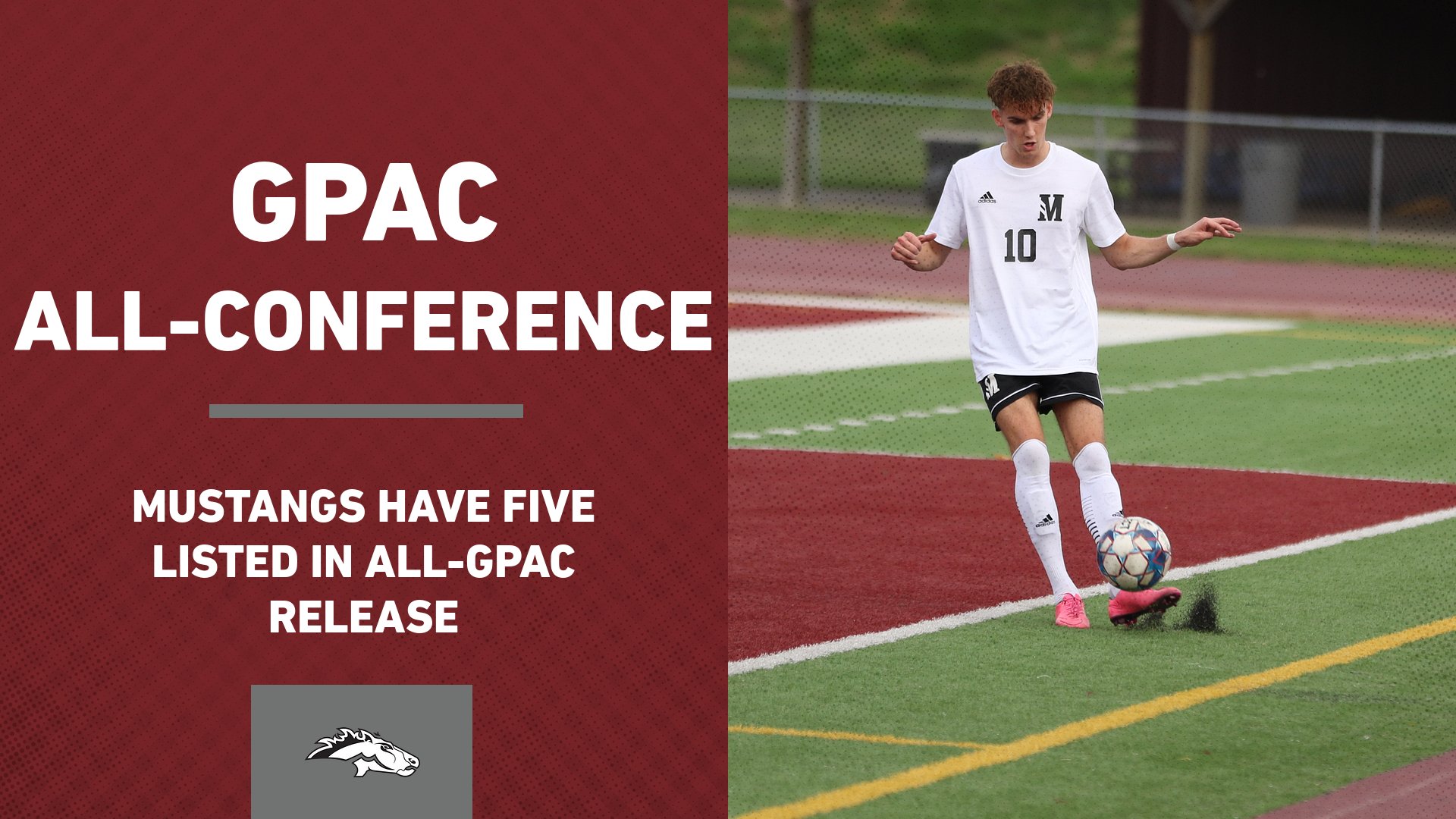 Men's Soccer All-Conference release features five Mustangs