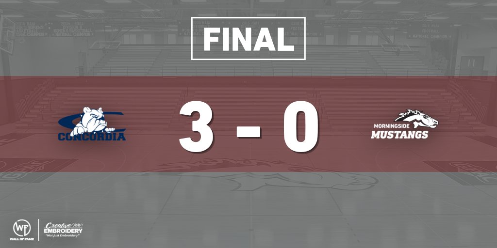 Morningside falls to Concordia 3-0 in women's volleyball