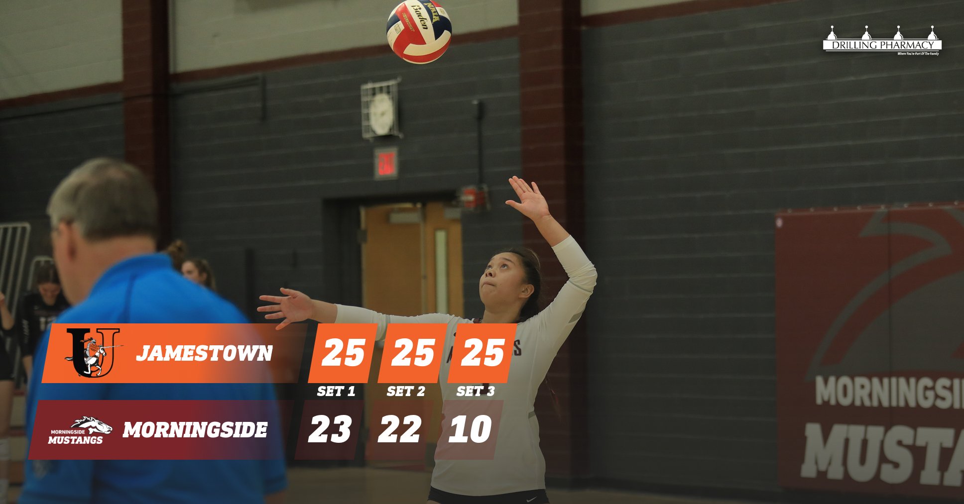 Morningside falls to Jamestown, 3-0