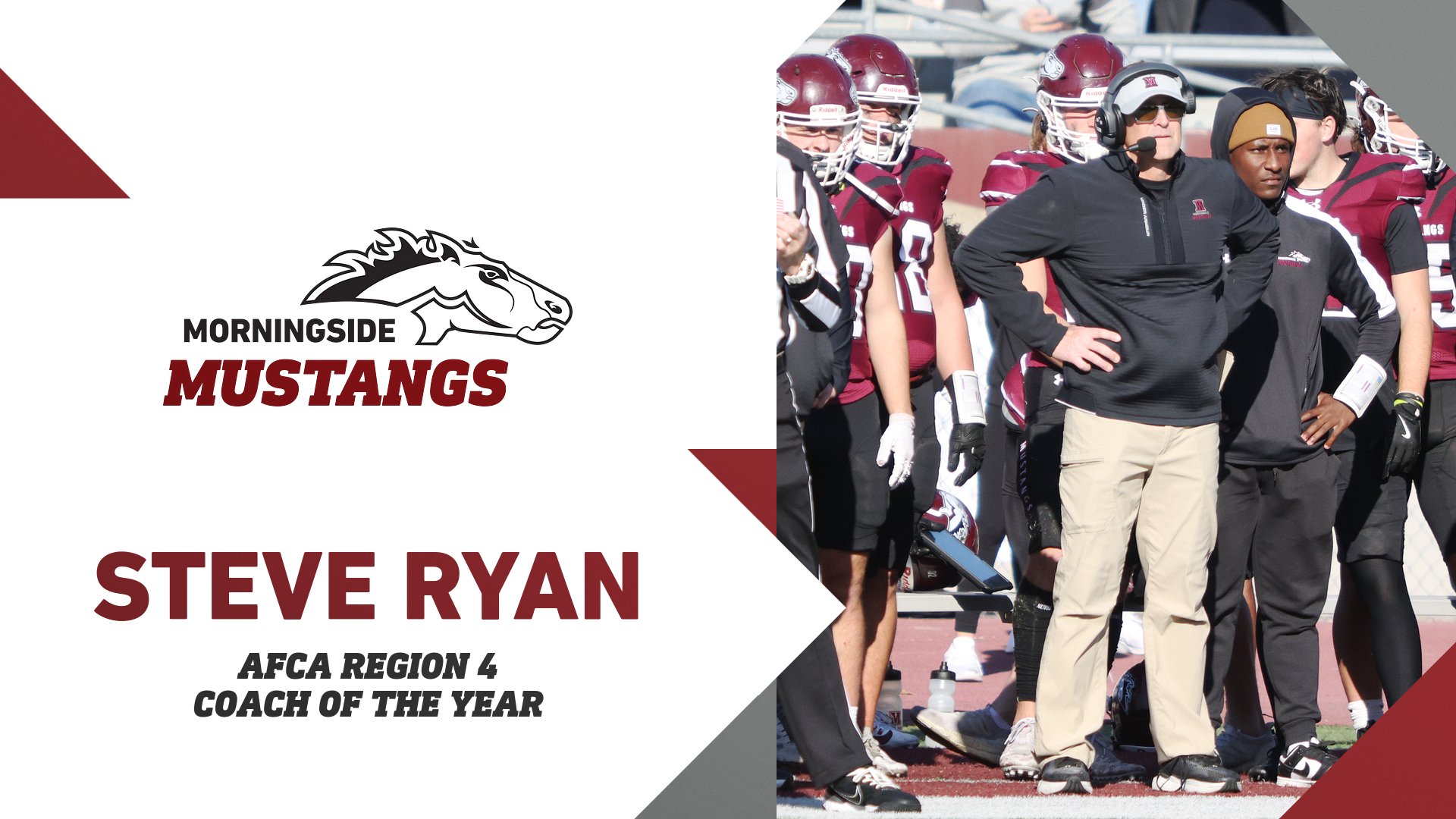 Ryan named AFCA Region 4 Coach of the Year