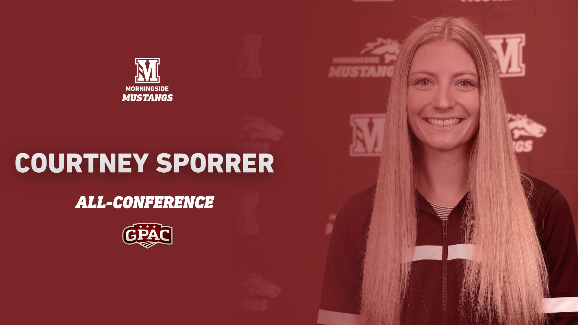Sporrer earns third trip to NAIA Championship, third all-conference title