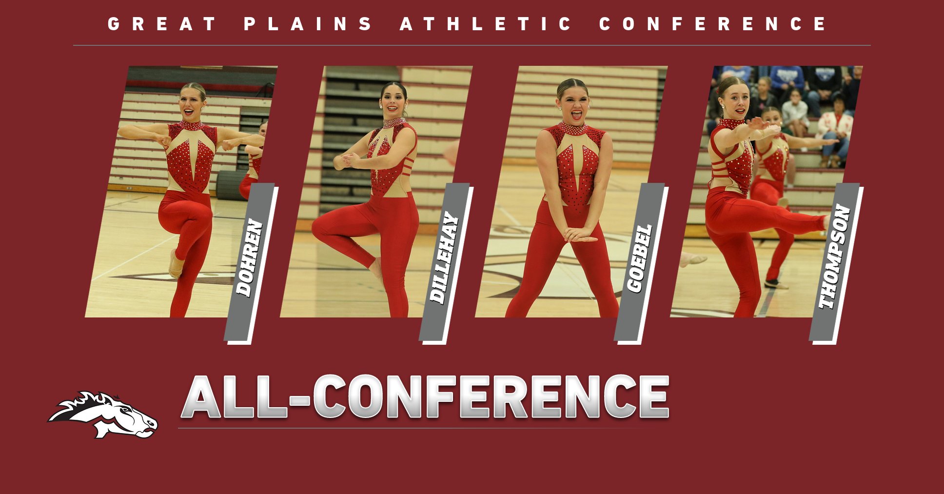 Four Mustangs named all-conference Thursday