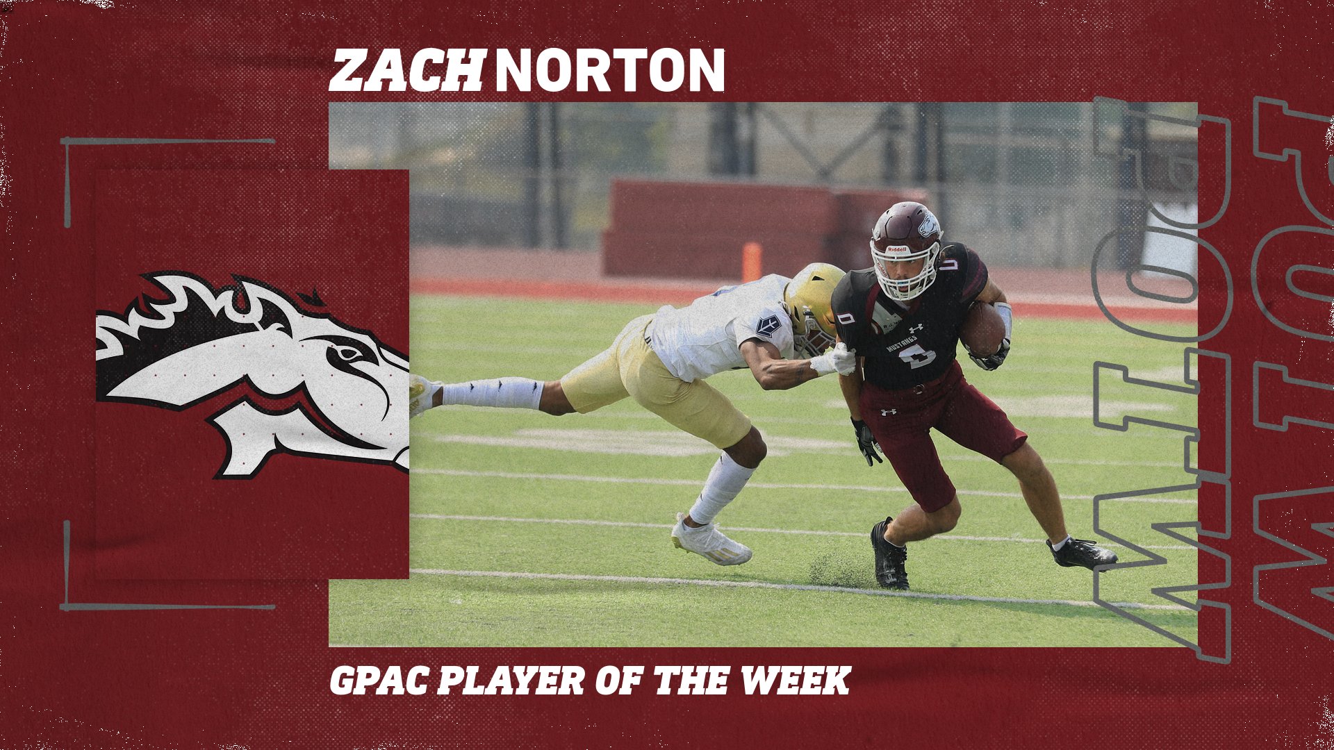 Norton named GPAC Offensive Player of the Week
