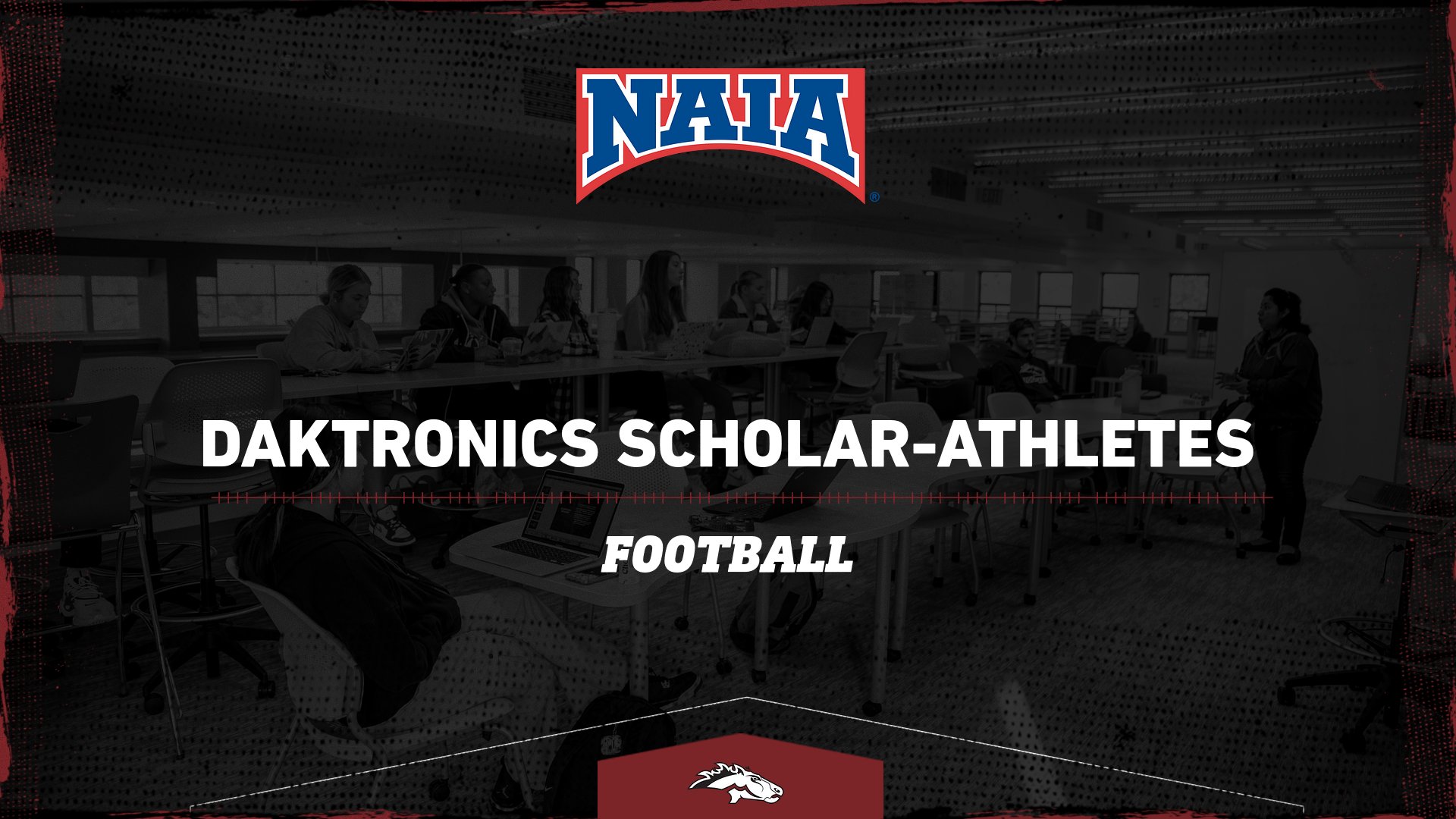 25 football players named Daktronics NAIA Scholar-Athletes