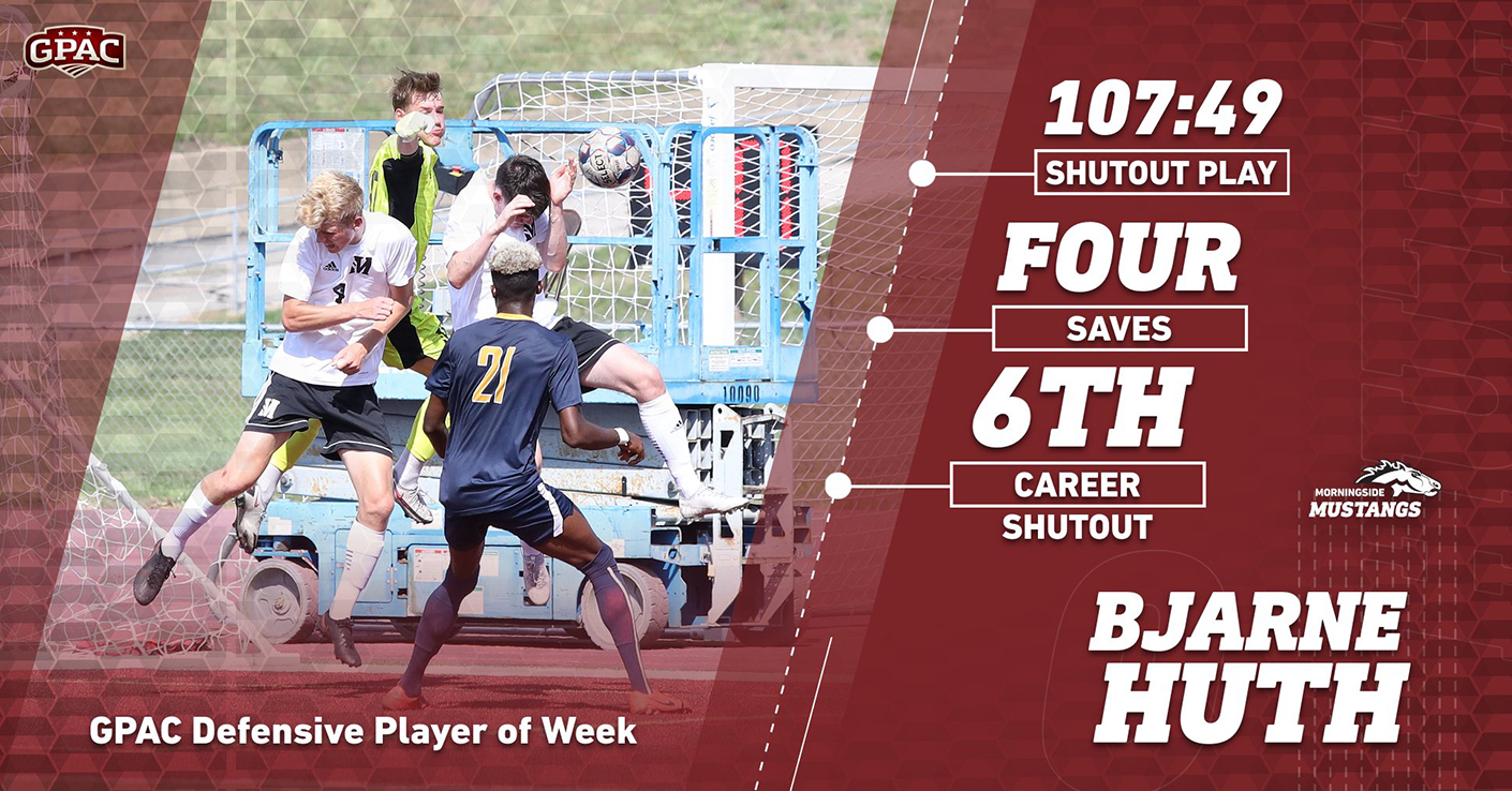 Huth picks up weekly conference honor
