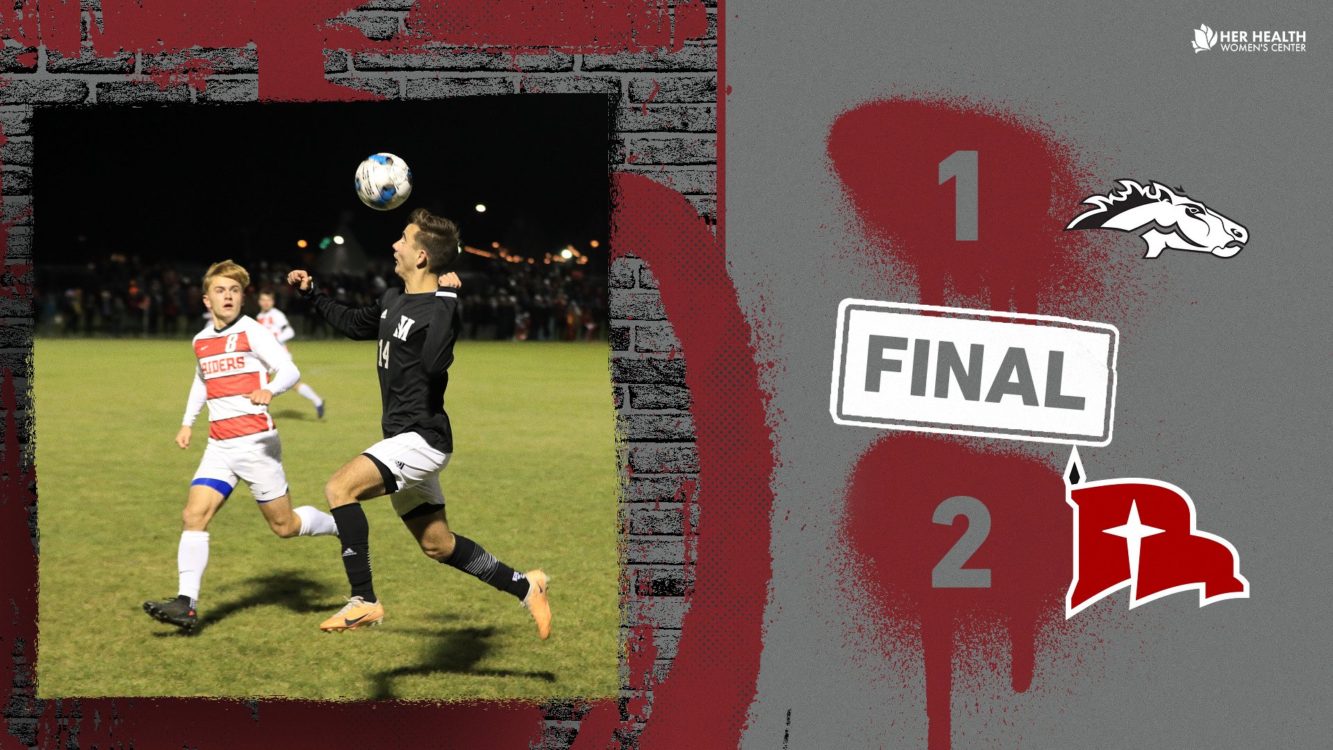 Mustangs comeback falls one goal short in GPAC Championship