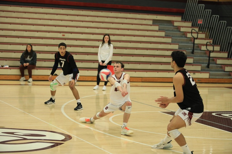 Thumbnail photo for the Men's Volleyball vs Jamestown gallery