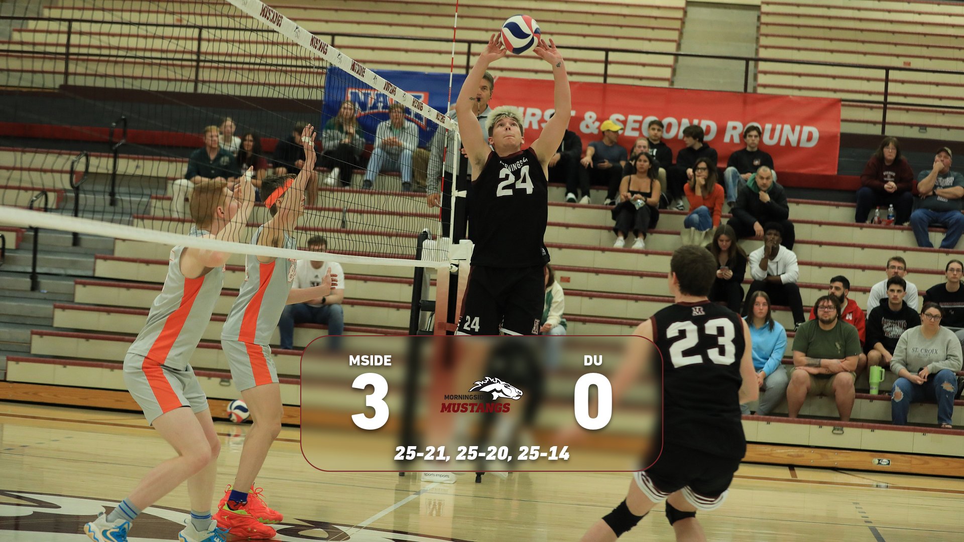Mustangs earn spot in GPAC Championship with sweep of Dordt