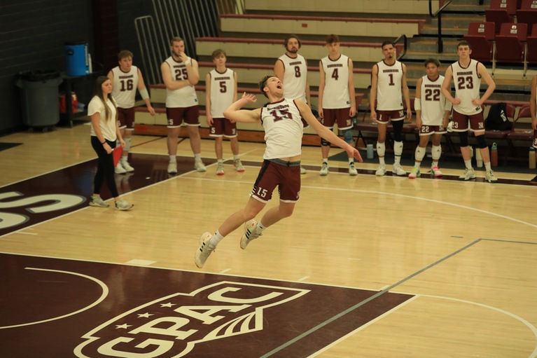 Thumbnail photo for the Men's Volleyball vs St. Ambrose gallery