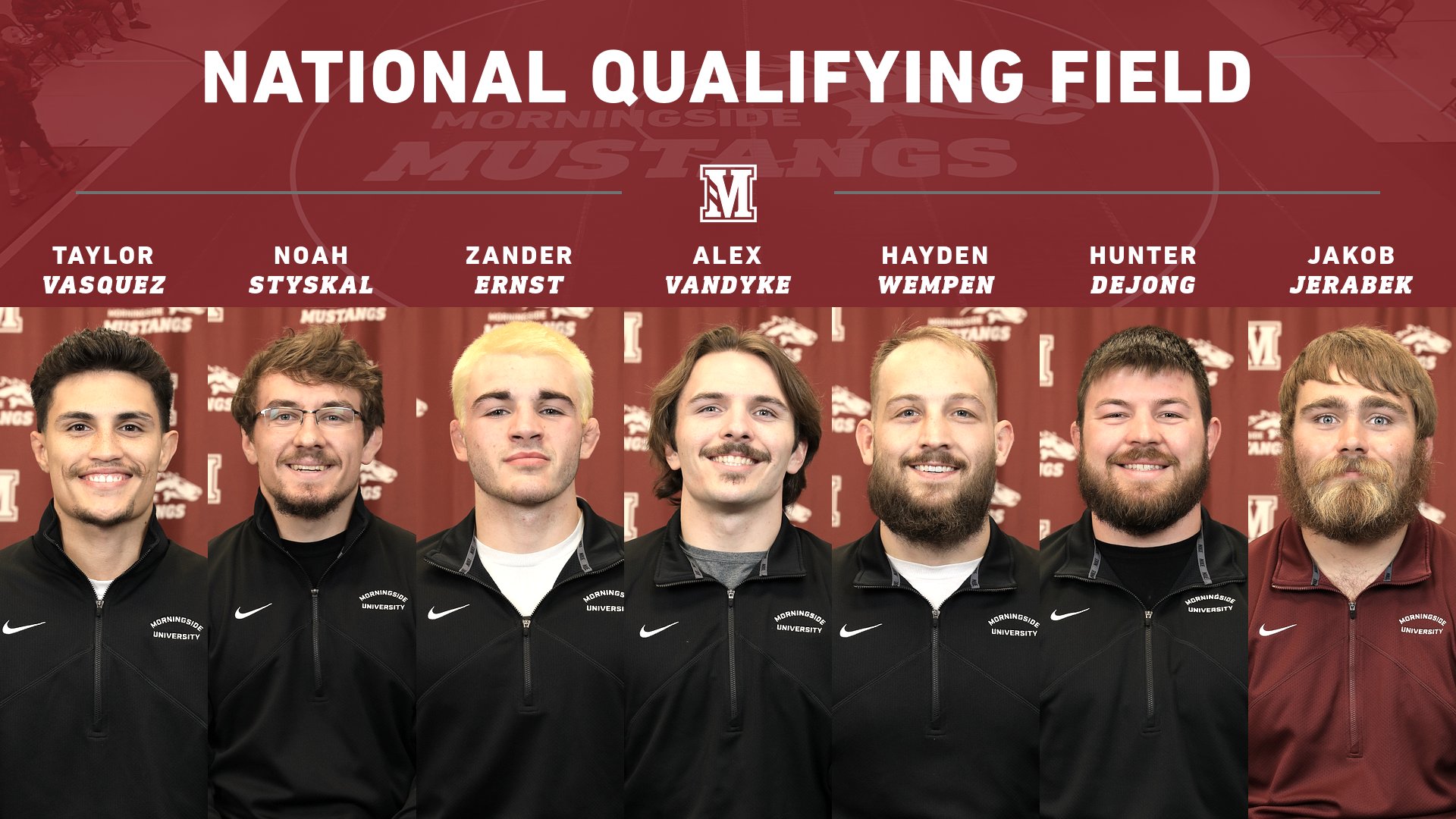 Morningside sends seven to men's wrestling naionals