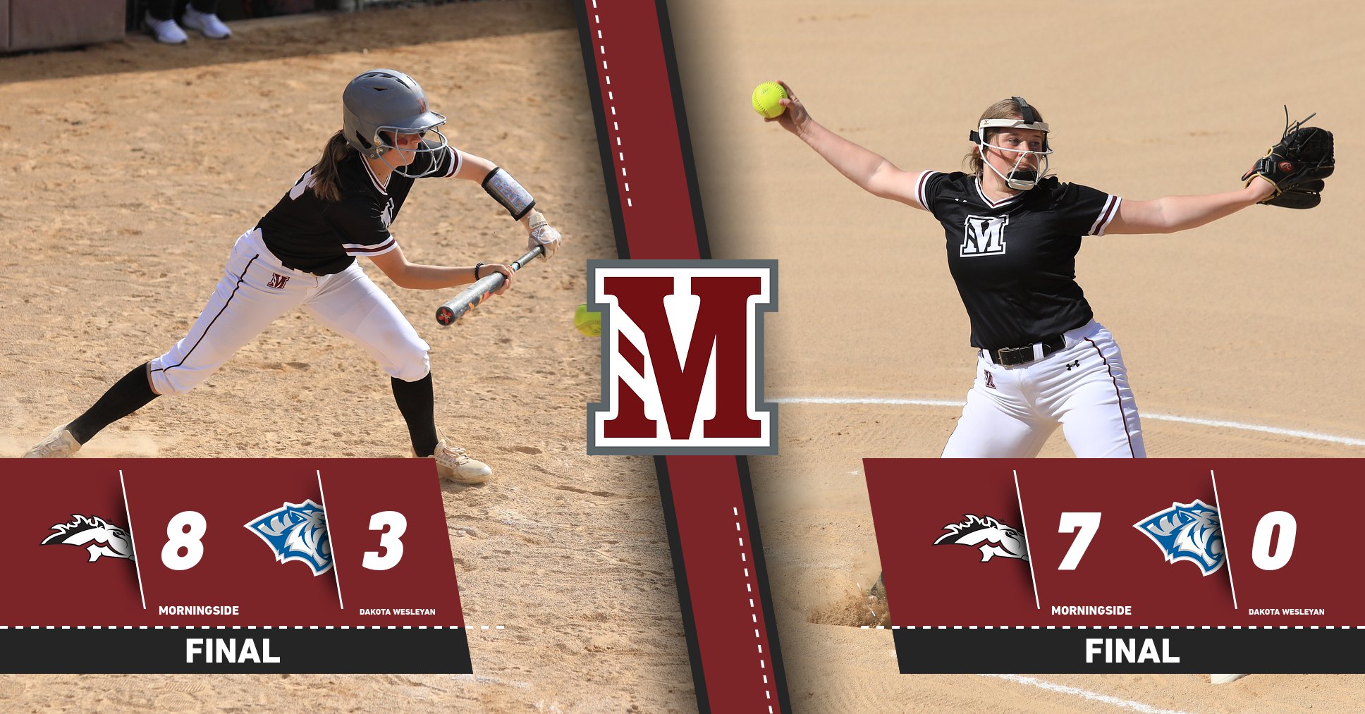Mustangs pick up a pair of conference victories Saturday