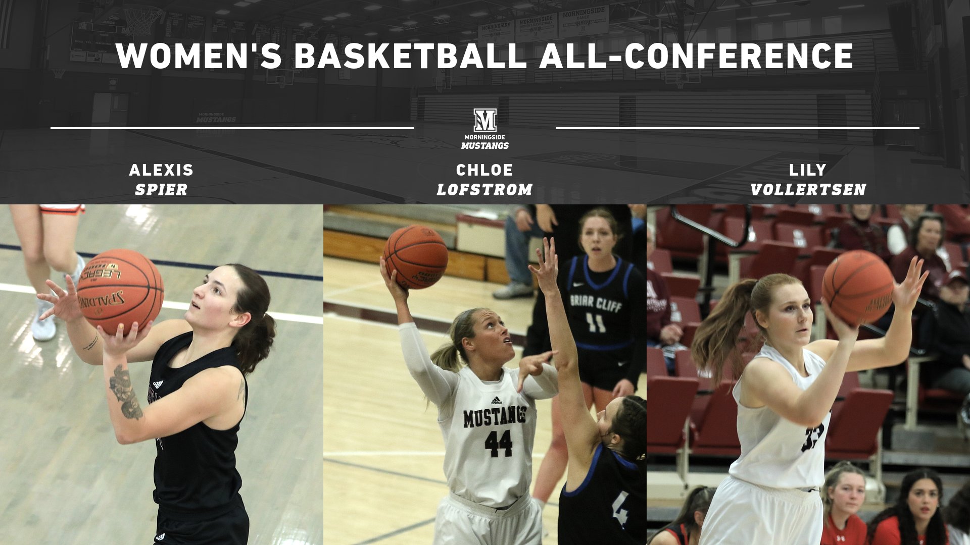 Spier named all-conference, Lofstrom and Vollertsen honorable mention