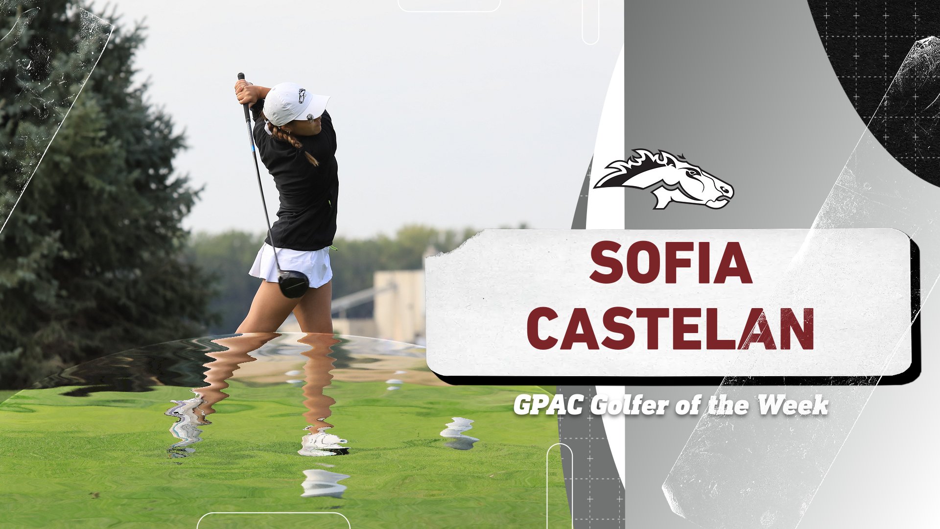 Castelan grabs her fourth GPAC Golfer of the Week award of the season