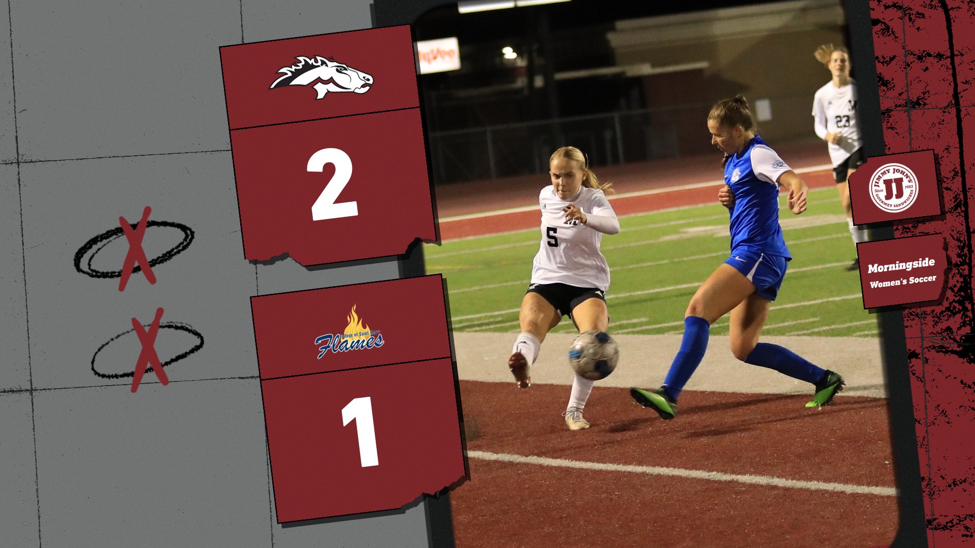 Women's soccer earns pivotal conference win at College of Saint Mary