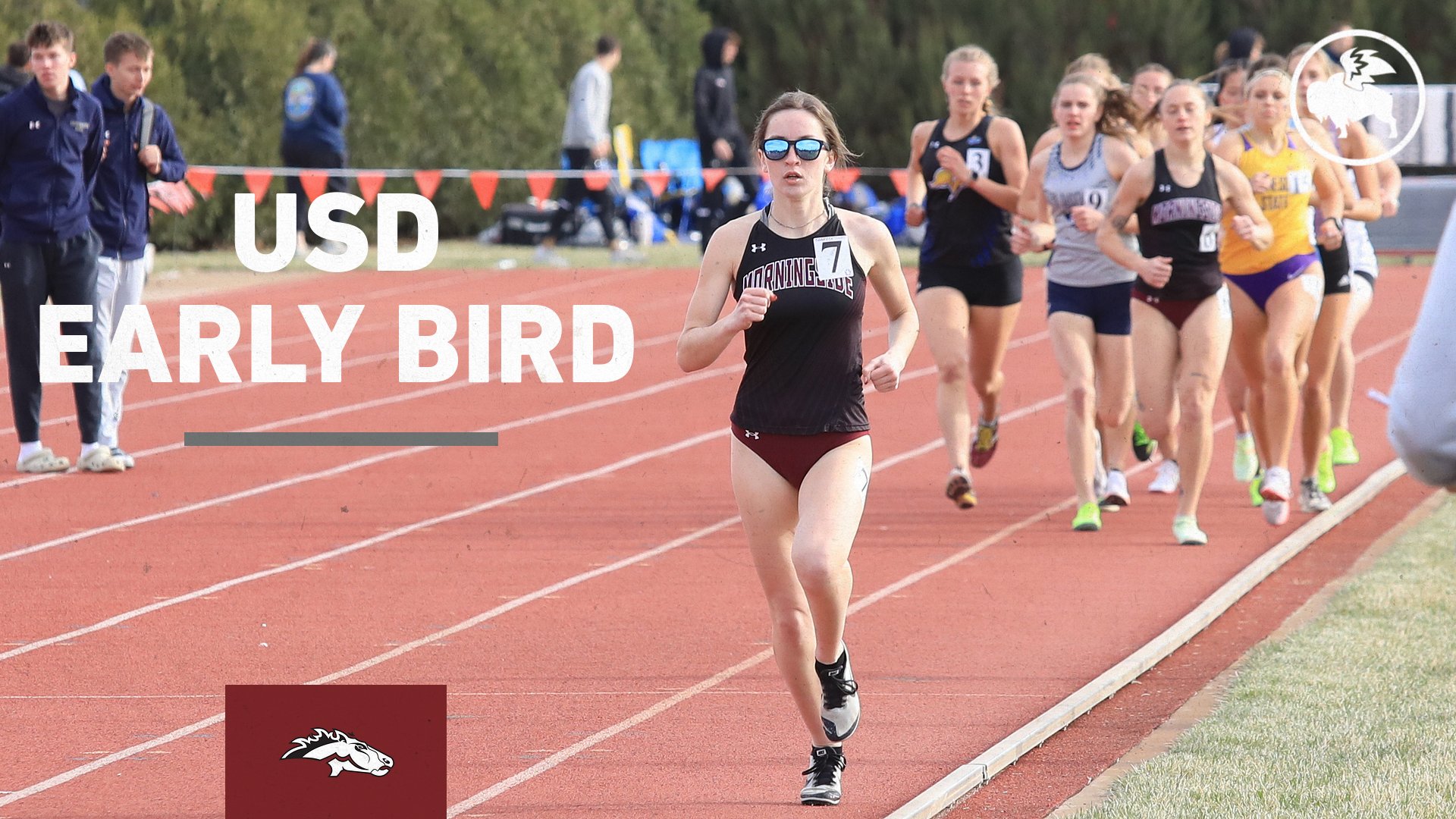 Morningside records four top-20 performances at USD Early Bird