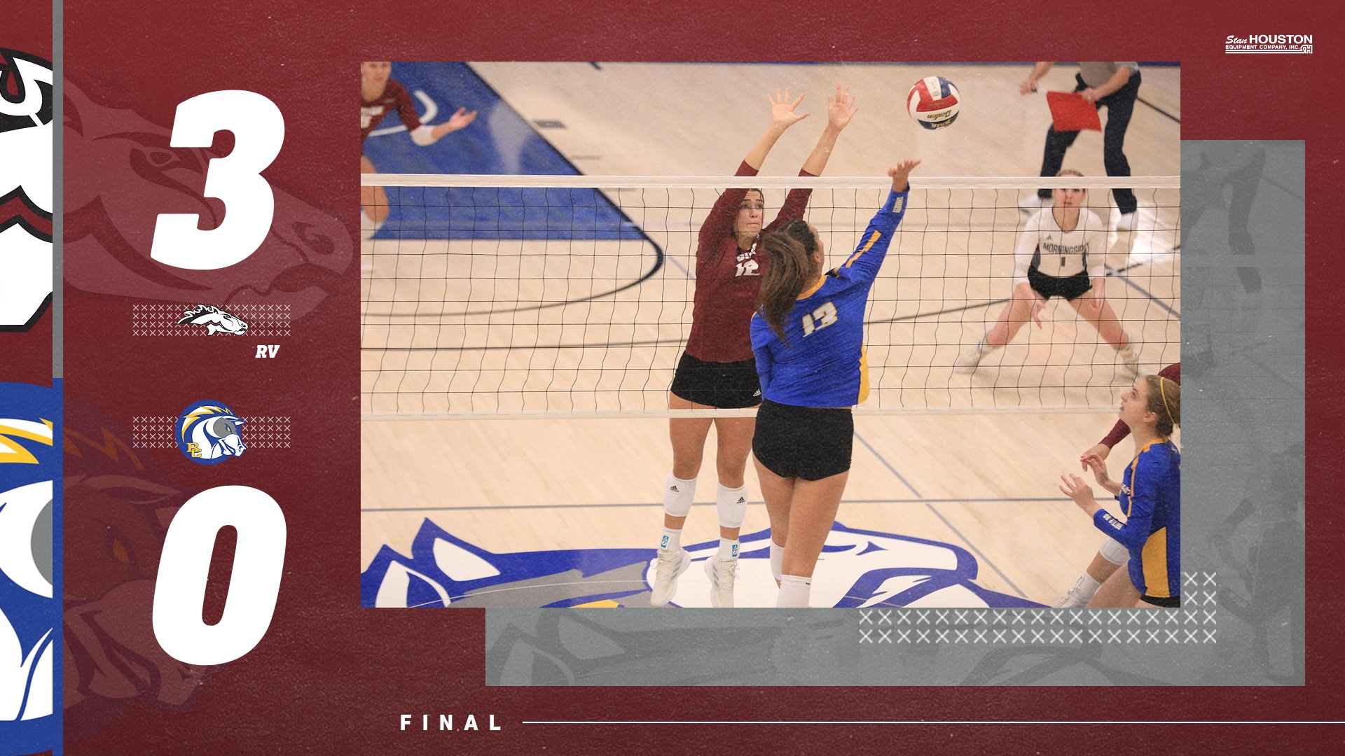 Women's Volleyball picks up sweep at Briar Cliff