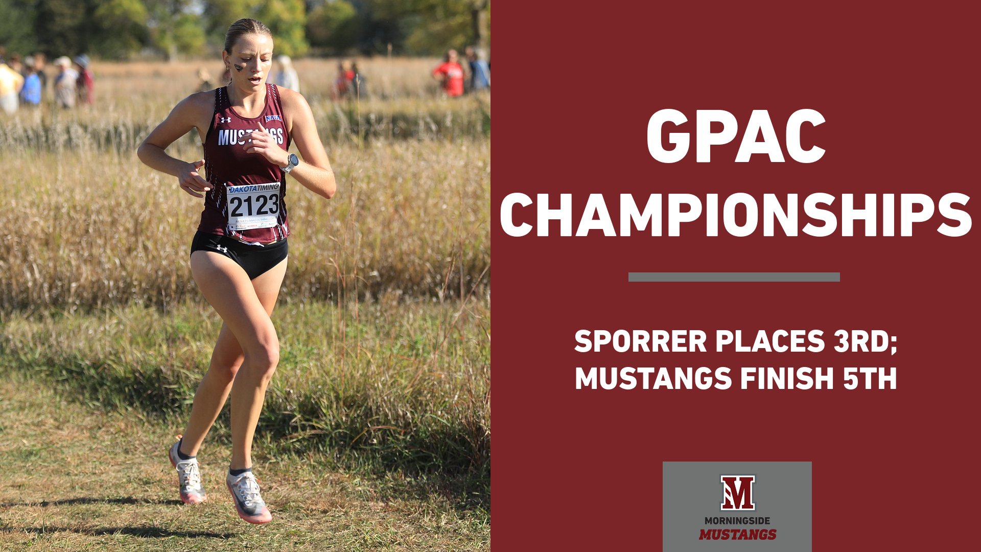 Sporrer third at GPAC meet